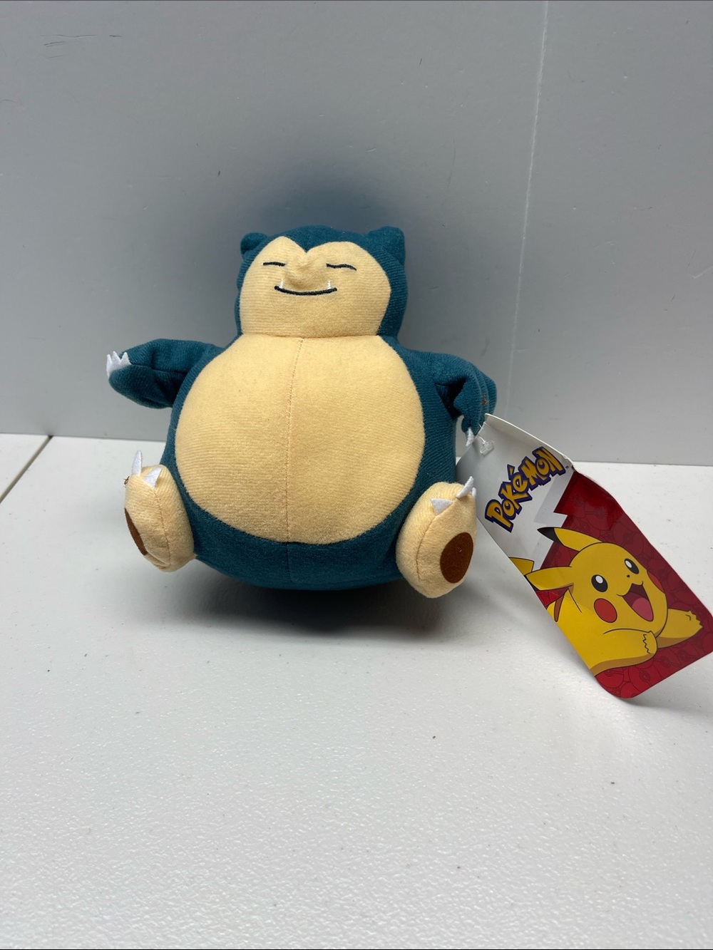 Pokemon Plush 6 inches Snorlax Plush Toy Stuffed Animal. Official. NWT